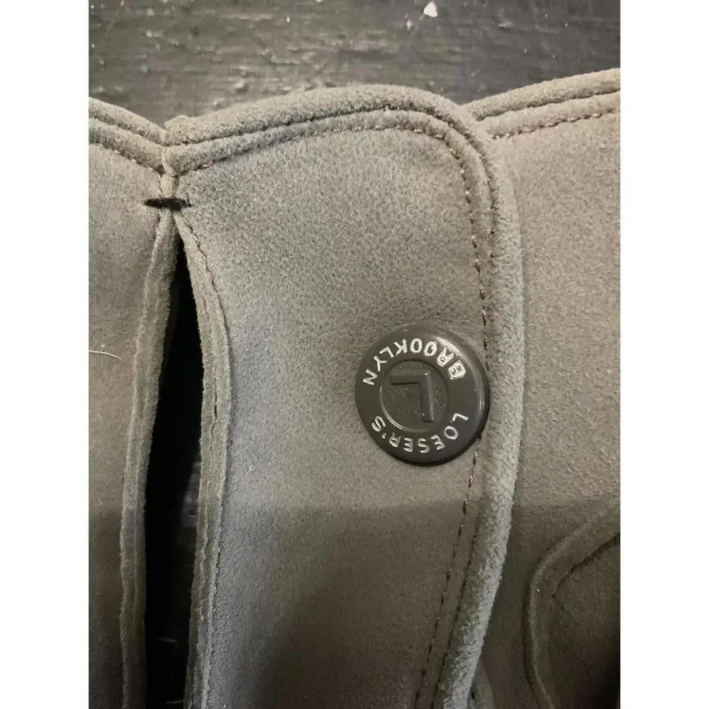 Vintage Glovers Guild Genuine Gray Suede Gloves  Size 7 1/2